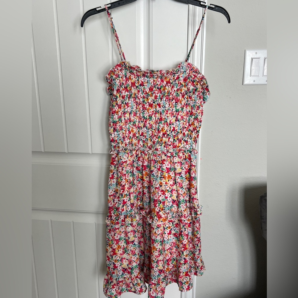 Jessica Simpson Colorful Floral Mini Dress - Picture 2 of 9